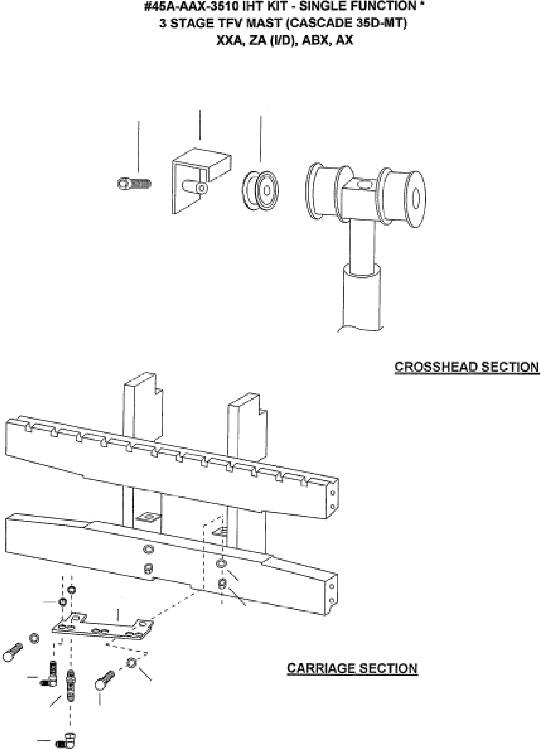 HOSE GUARD BRACKET CJ302020750 KOMATSU