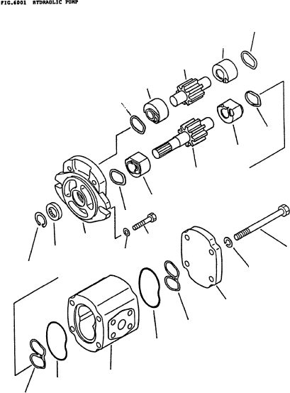 RING (L.H.) 3RA-60-11940 KOMATSU