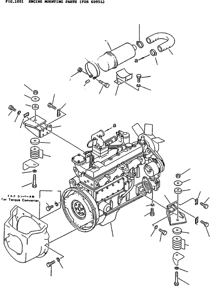 BOLT (S) 01010-56690 KOMATSU