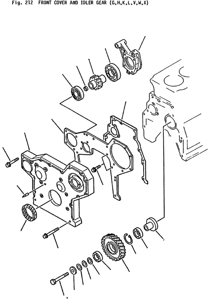 PTO GEAR ASSY 6206-21-9100 KOMATSU