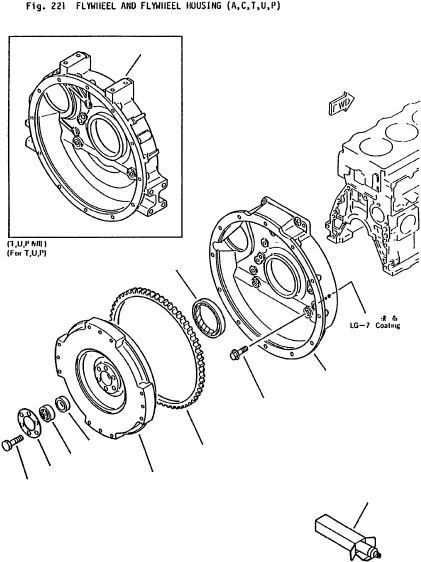 FLYWHEEL ASSY (DX-4) 6206-31-4170 KOMATSU