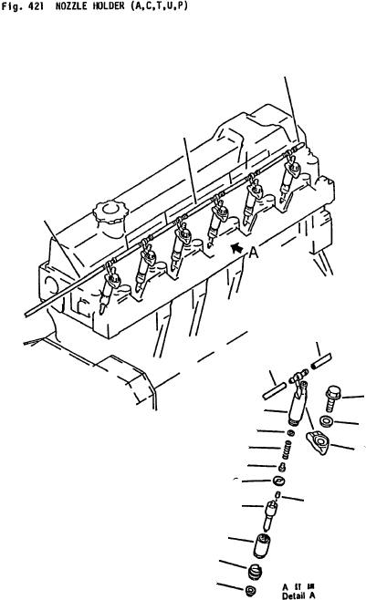 TUBE,SPILL 07270-20470 KOMATSU