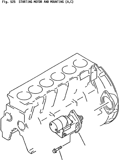 STARTER ASSY (ND128110-1000) 600-813-3240 KOMATSU