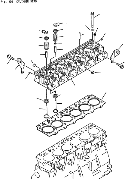 GASKET, HEAD (KIT) 6206-11-1811 KOMATSU