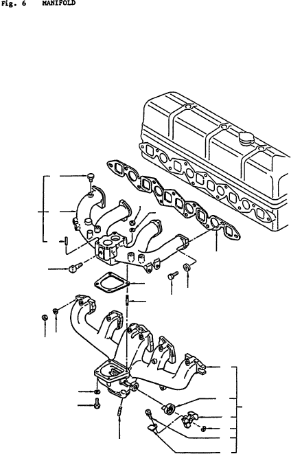 MANIFOLD ASSY-EXHAUST 14004-C6050 KOMATSU