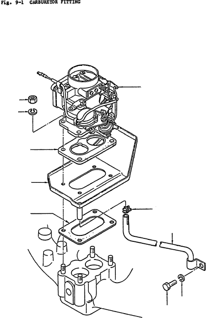 INSULATOR-CARBURETOR 16174-P5300 KOMATSU