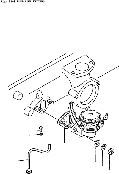 TUBE ASSY-FUEL STRAINER TO CARBURETOR 17522-L6200 KOMATSU