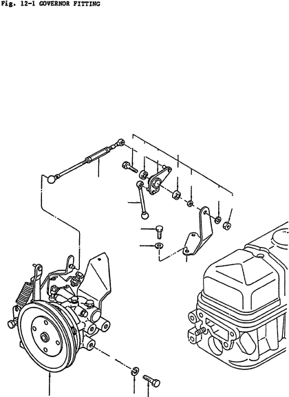BEARING-BELL CRANK GOVERNOR 19169-L6800 KOMATSU