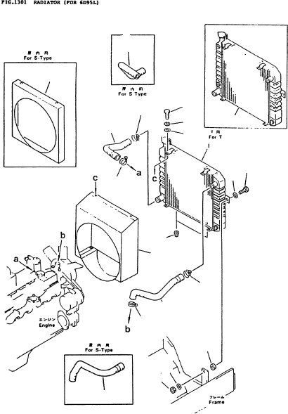 RADIATOR ASSY (C) 3EC-04-11210 KOMATSU