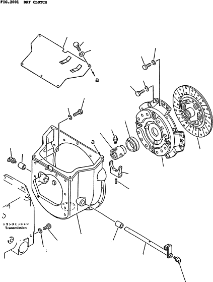 Пружинный штифт 04025-01032 KOMATSU