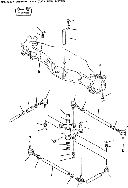 TIE ROD (L.H.) 3EC-25-11420 KOMATSU