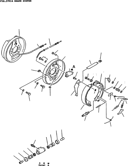 LEVER, RH 3EC-30-11240 KOMATSU