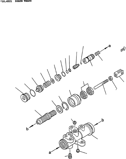 BRAKE VALVE KIT 3EB-36-05021 KOMATSU