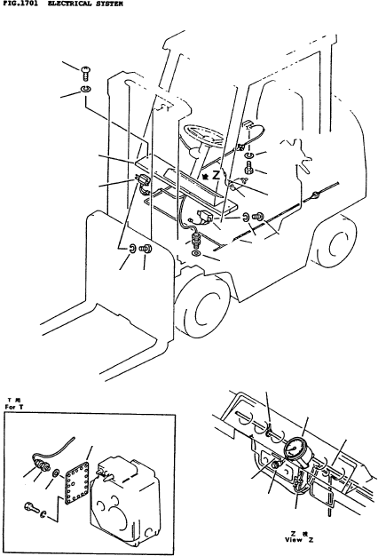 Гайка 3EB-55-13850 KOMATSU