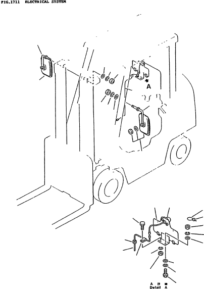 LAMP (H20, J-SPEC) 08137-31200 KOMATSU