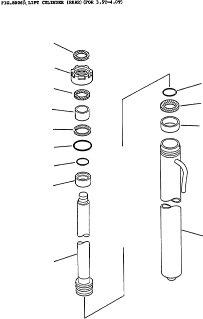 ROD (5.0M) 37C-VAV-SW030 KOMATSU