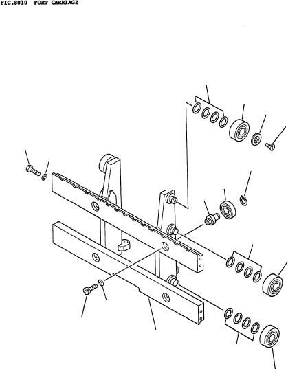 BOARD (WIDE:FG (D) 40, 40Z) 37C-SF5-A240 KOMATSU