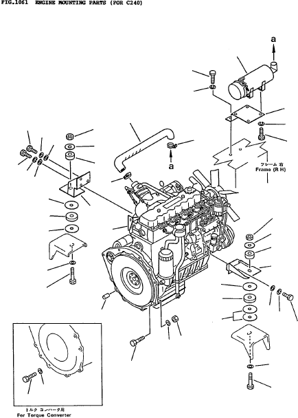 AIR CLEANER ASSY 3EA-01-15411 KOMATSU