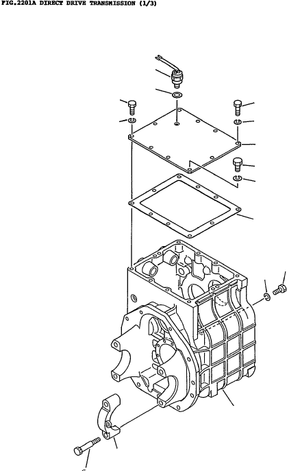 CASE ASSY 3EA-14-11012 KOMATSU