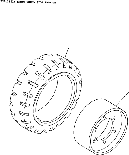 CUSHION TIRE ASSY (1.0T) 37B-1HB-1010 KOMATSU