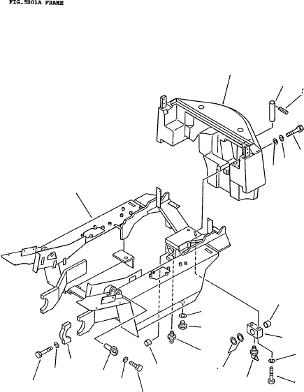 FRAME (C240 UL-SPEC DIESEL CUSHION) 3EA-41-18100 KOMATSU