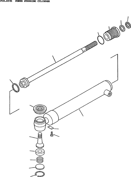 POWER STEERING KIT 3EA-64-05010 KOMATSU