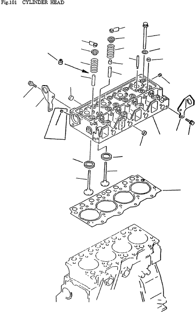 GASKET, CYLINDER HEAD 6205-11-1812 KOMATSU