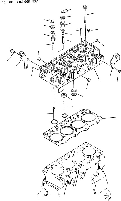 HANGER, REAR 6204-11-1940 KOMATSU