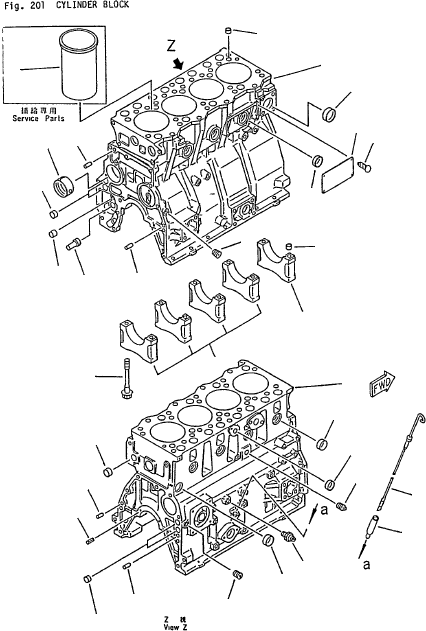BOLT, MAIN CAP 6204-21-1630 KOMATSU