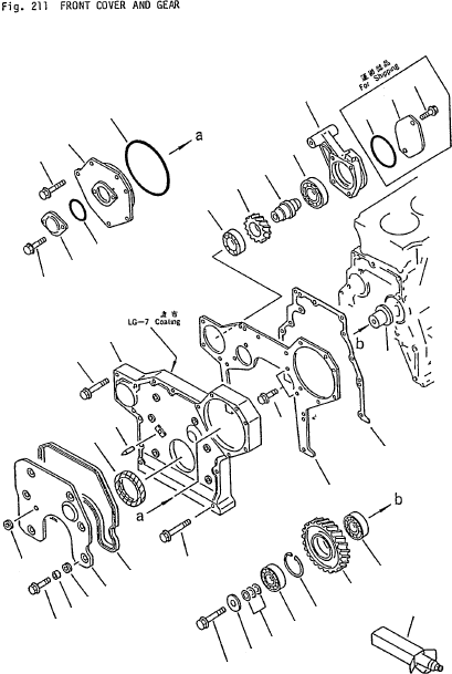 BOLT (SEE FIG. 601) 01435-21022 KOMATSU