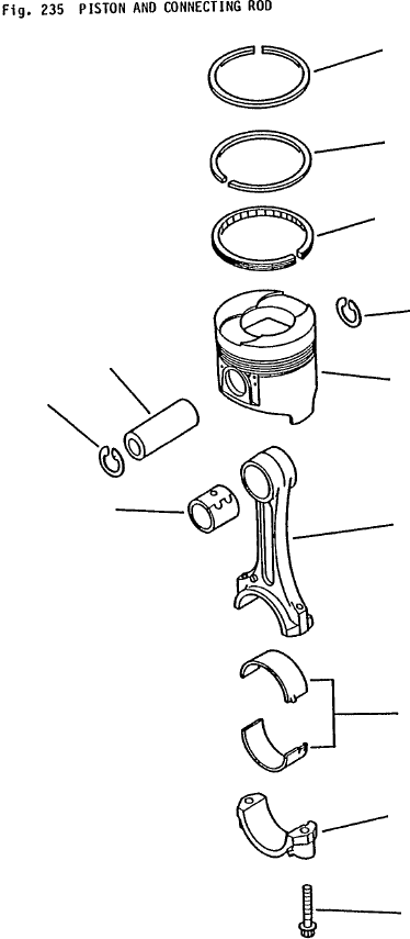 PISTON, STANDARD 6202-32-2120 KOMATSU
