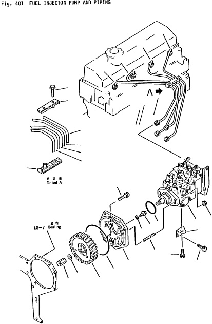 TUBE, INJECTION NO. 2 6202-72-5220 KOMATSU