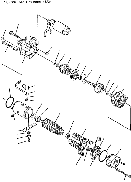 ARMATURE (C) KD0-23100-0200 KOMATSU