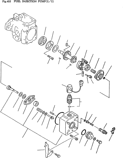 Головка ND096400-0261 KOMATSU