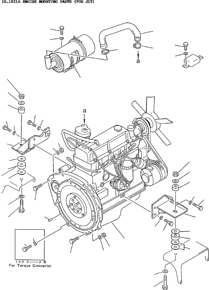 Шланг 3EB-01-14510 KOMATSU