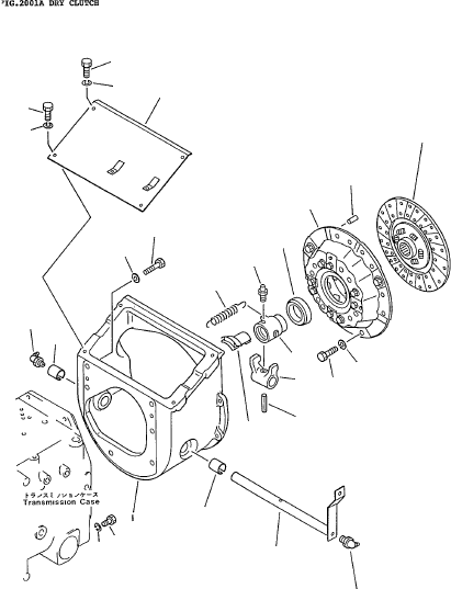 Корпус 3EB-10-11110 KOMATSU
