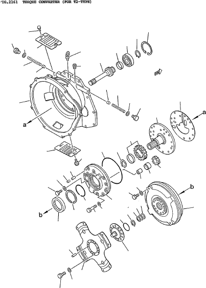 SUPPORT, STATOR 3EB-13-12460 KOMATSU