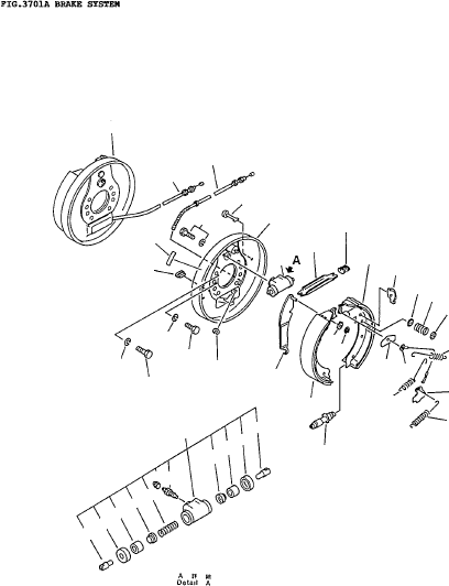 BRAKE (R.H) 3EB-30-11201 KOMATSU