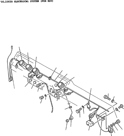 Жгут проводов 3EB-55-15120 KOMATSU