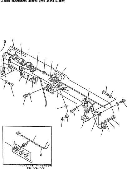 Жгут проводов 3EB-55-18110 KOMATSU