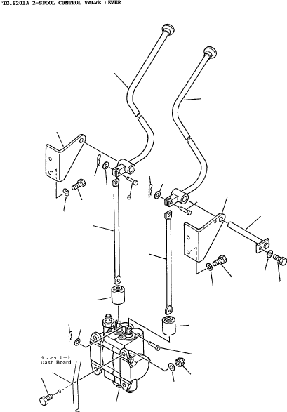 LEVER (LIFT) 3EB-61-11110 KOMATSU