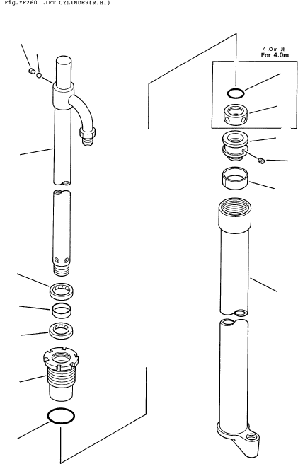 ROD, PISTON (3.3M) 37B-MAU-1330 KOMATSU