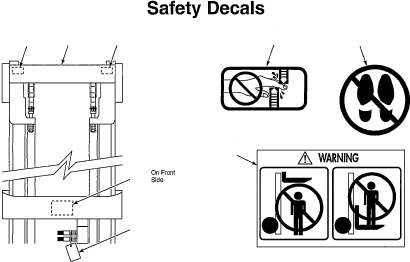 WARNING CC669152 KOMATSU