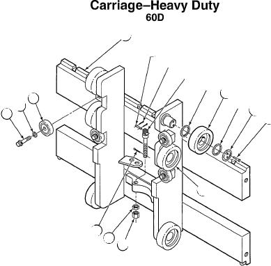 CARRIAGE, CLASS III - 49 IN. (1245 MM) WIDE CC687920 KOMATSU