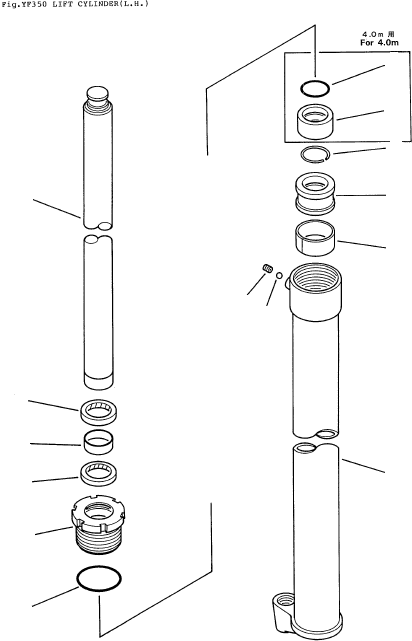 Поршень 3EB-M2-17810 KOMATSU