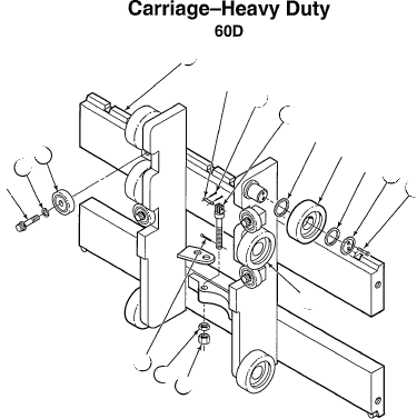 CARRIAGE, CLASS III - 41 IN. (1041 MM) WIDE CC200754 KOMATSU