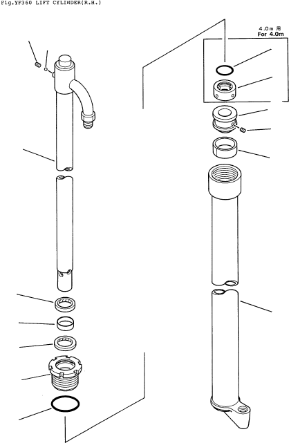 Поршень 34B-63-26110 KOMATSU