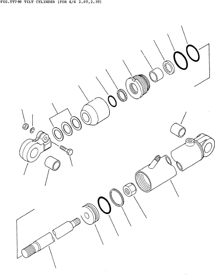 Гайка 3EB-64-13560 KOMATSU