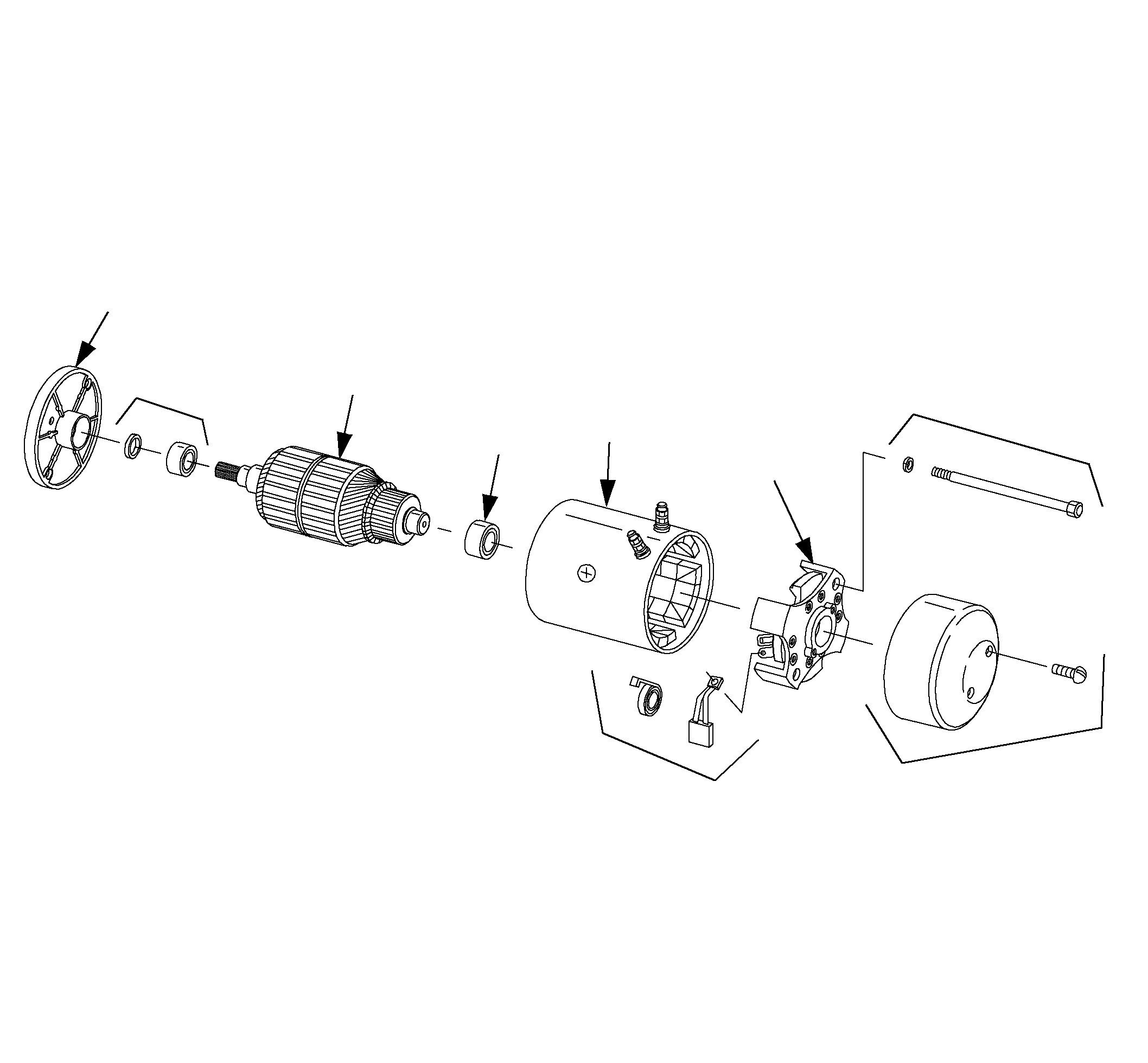 HOUSING, FIELD COIL 301822-002 KOMATSU