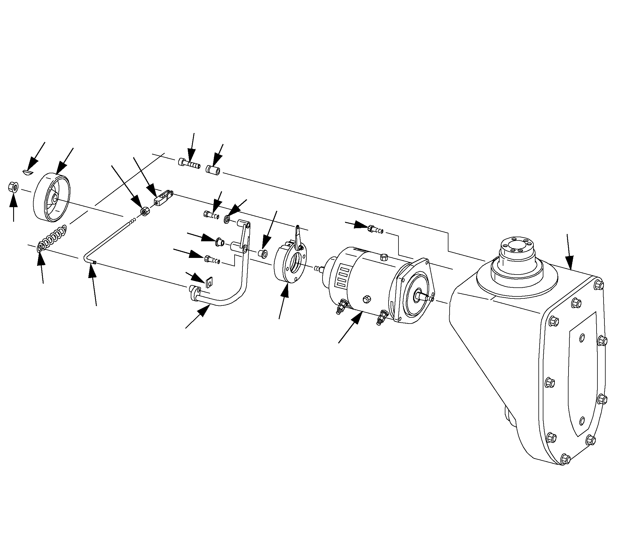 DRUM, BRAKE (MWE36-1A ONLY) 23019-01 KOMATSU